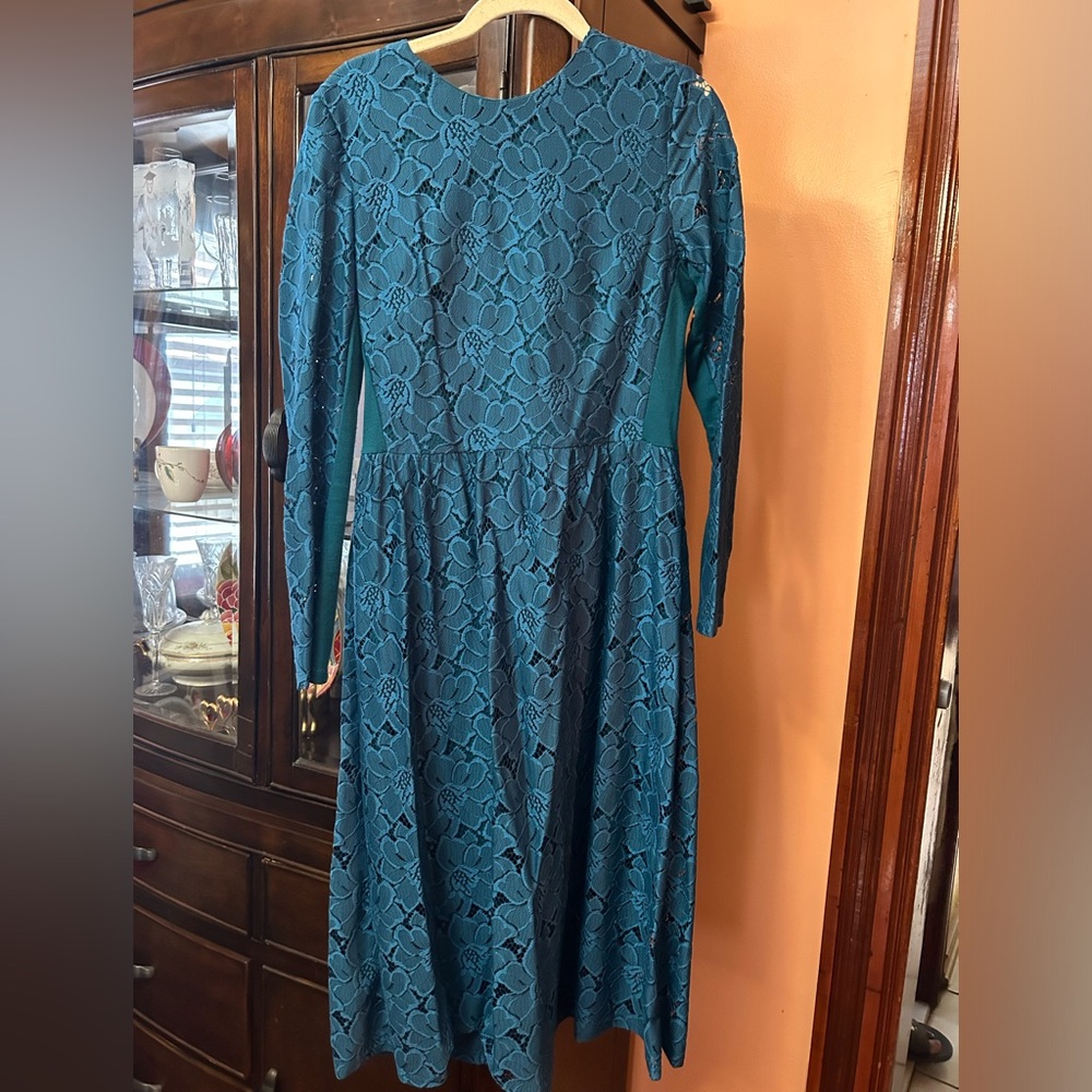 Long sleeve lace dress